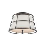 Hudson Valley Lighting | Savona Semi Flush - OLD BRONZE White Cliff Studio Semi Flush
