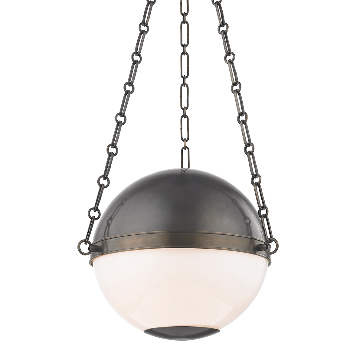 Hudson Valley Lighting | Sphere No.2 Pendant - DISTRESSED BRONZE White Cliff Studio Pendant