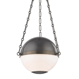 Hudson Valley Lighting | Sphere No.2 Pendant - DISTRESSED BRONZE White Cliff Studio Pendant