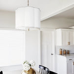 Hudson Valley Lighting | Sydney Chandelier in Aged Brass White Cliff Studio Chandeliers