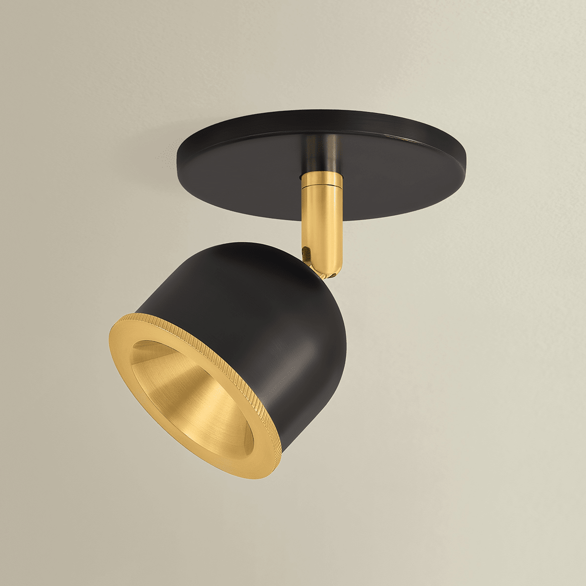 Hudson Valley Lighting | Tuthill Flush Mount - AGED BRASS White Cliff Studio Flush Mount