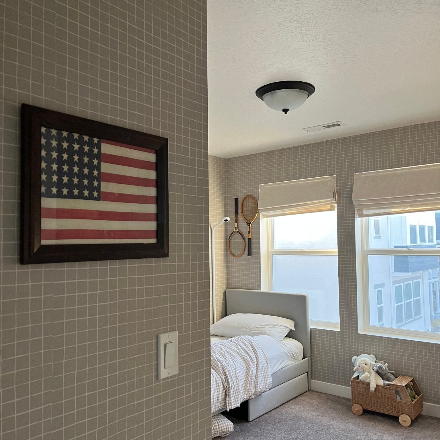 Hudson Wallpaper by Daphne and Sage