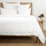 Hunter Sham White Cliff Studio Shams