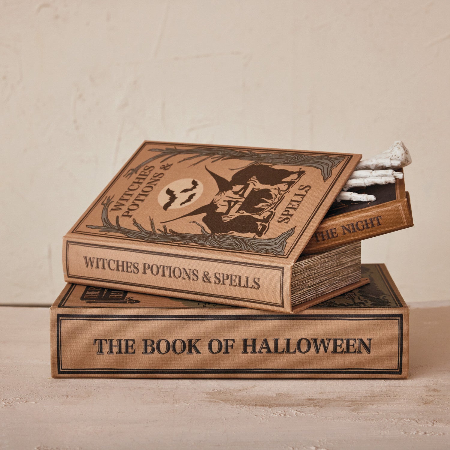 Halloween Book Storage Boxes, Set of 3 - view 2