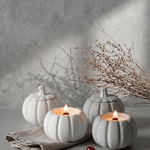 Hygge Pumpkin Candle Jars White Cliff Studio Candles