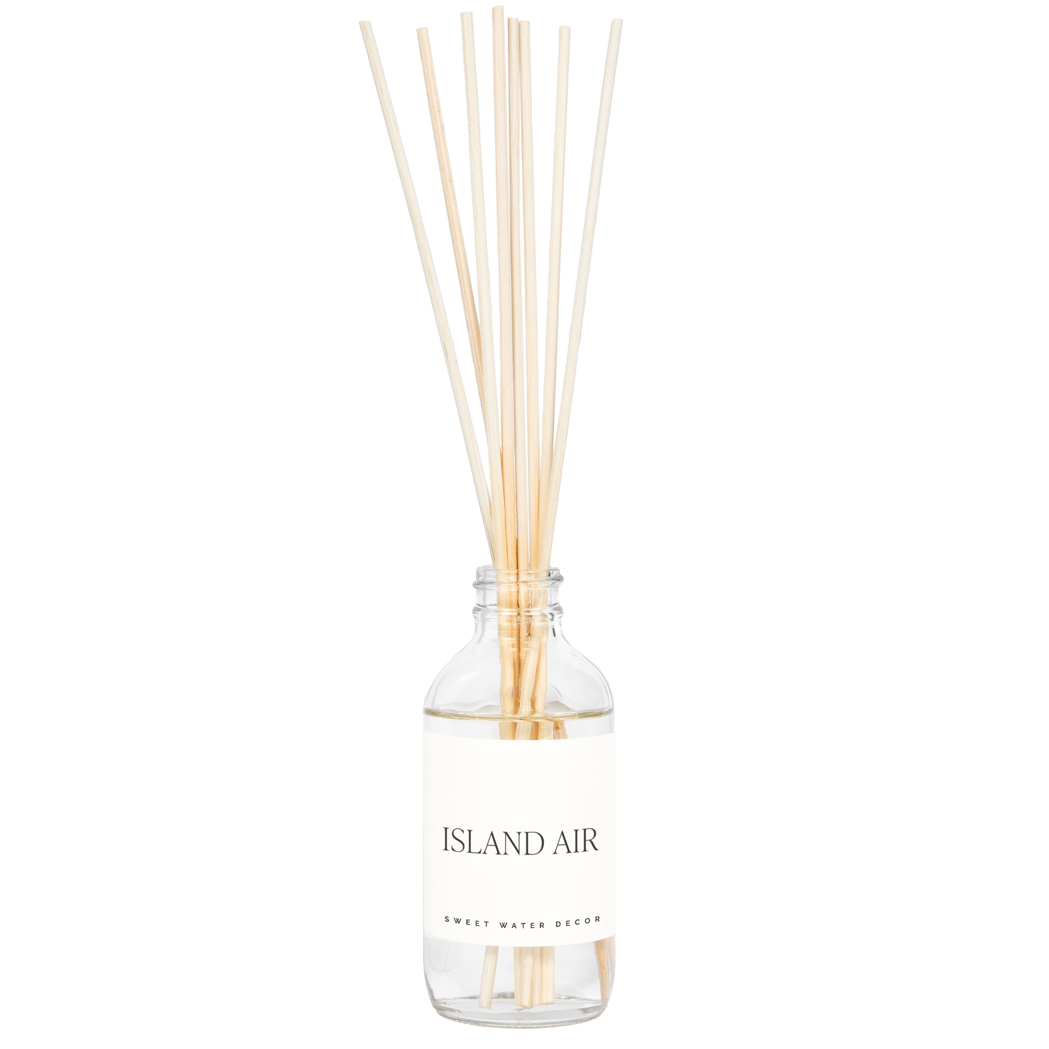 Island Air Clear Reed Diffuser White Cliff Studio Reed Diffusers