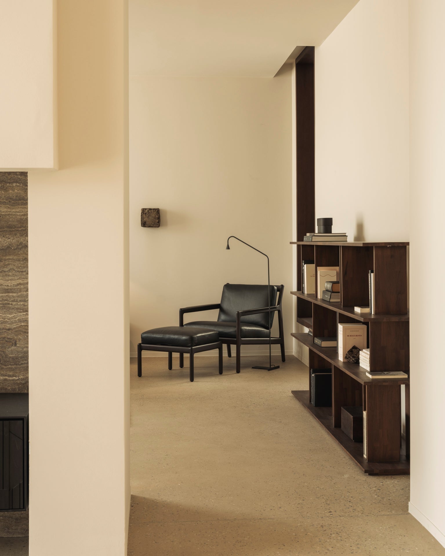 Jack Footstool White Cliff Studio Ottomans