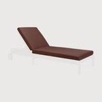 Jack outdoor adjustable lounger cushion - Burgundy fabric White Cliff Studio Outdoor Cushion