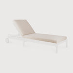 Jack outdoor adjustable lounger cushion - Natural fabric White Cliff Studio Outdoor Cushion