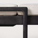 Jack outdoor adjustable lounger cushion - Off White fabric White Cliff Studio Outdoor Cushion