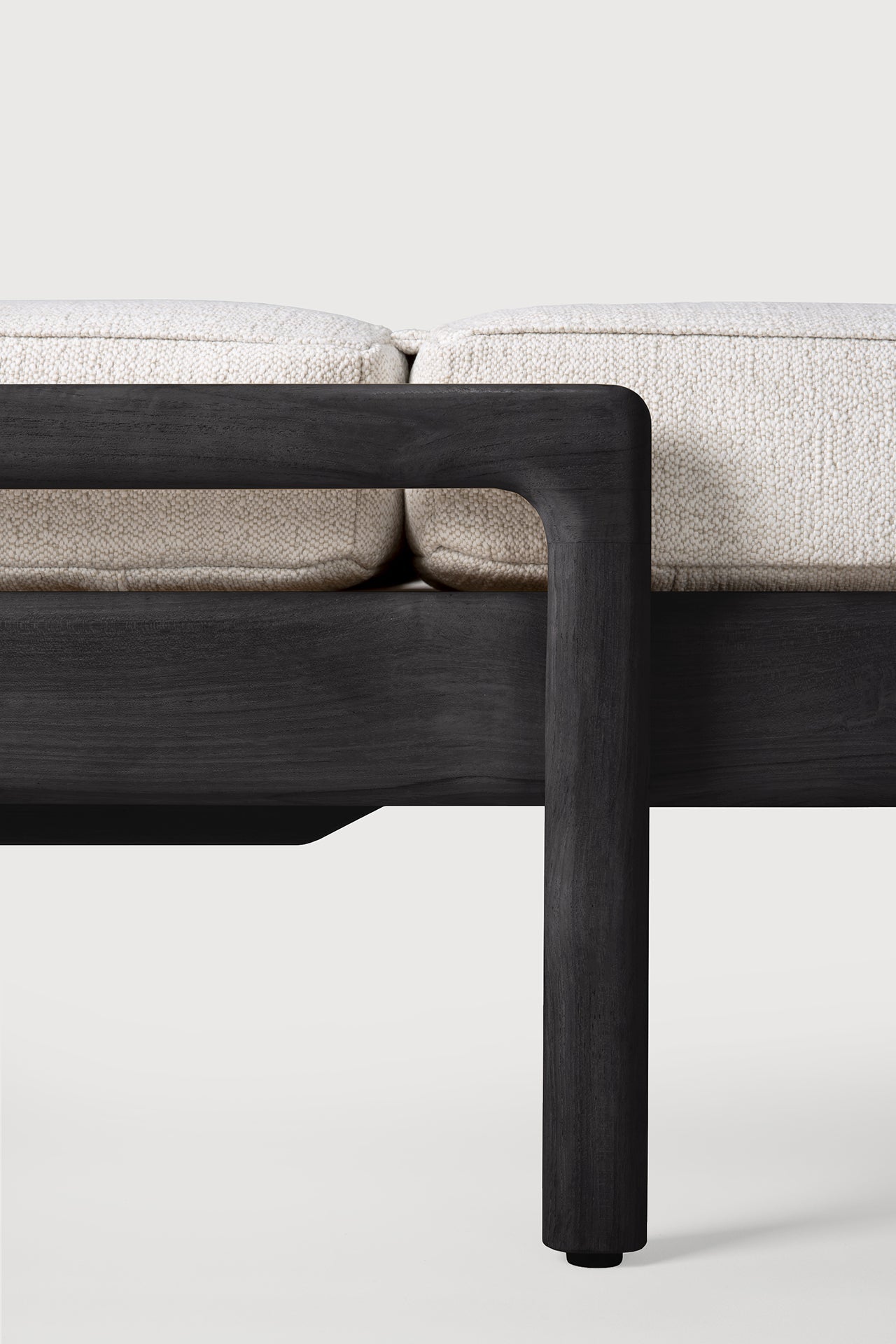 Jack outdoor adjustable lounger cushion - Off White fabric White Cliff Studio Outdoor Cushion