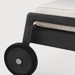 Jack outdoor adjustable lounger cushion - Off White fabric White Cliff Studio Outdoor Cushion