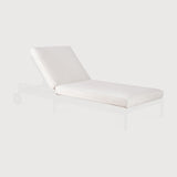 Jack outdoor adjustable lounger cushion - Off White fabric White Cliff Studio Outdoor Cushion