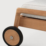 Jack outdoor adjustable lounger cushion - Off White fabric White Cliff Studio Outdoor Cushion