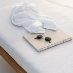 Jack outdoor adjustable lounger cushion - Off White fabric White Cliff Studio Outdoor Cushion