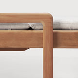 Jack outdoor adjustable lounger frame - teak White Cliff Studio Outdoor Chaise