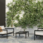Jack Outdoor Coffee Table White Cliff Studio Outdoor Coffee Table