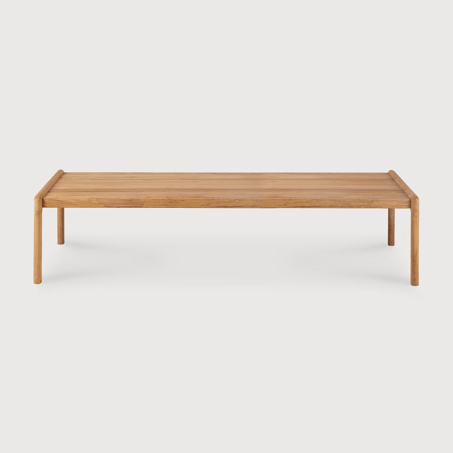 Jack outdoor coffee table - teak - rectangular White Cliff Studio Outdoor Coffee Table