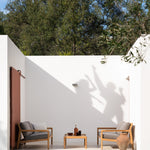 Jack outdoor coffee table - teak - rectangular White Cliff Studio Outdoor Coffee Table