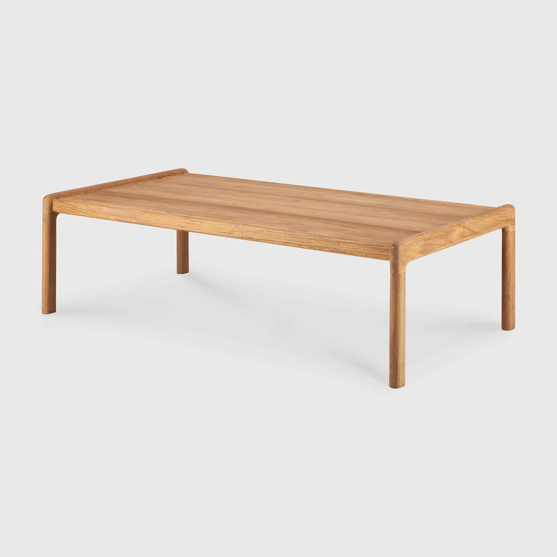 Jack outdoor coffee table - teak - rectangular White Cliff Studio Outdoor Coffee Table