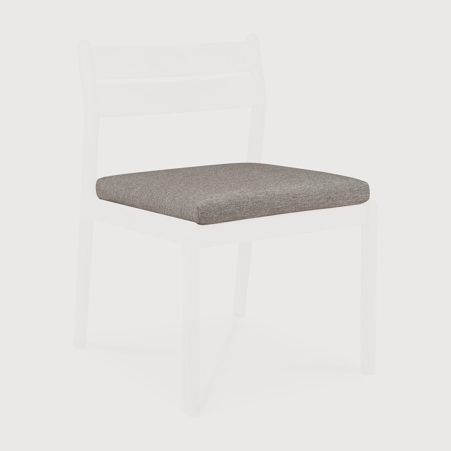 Jack outdoor dining chair cushion - Mocha fabric White Cliff Studio Outdoor Dining Chair