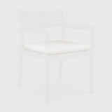 Jack outdoor dining chair cushion - Off White fabric White Cliff Studio Outdoor Dining Chair