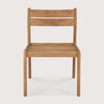 Jack outdoor dining chair frame - teak White Cliff Studio Outdoor Dining Chair
