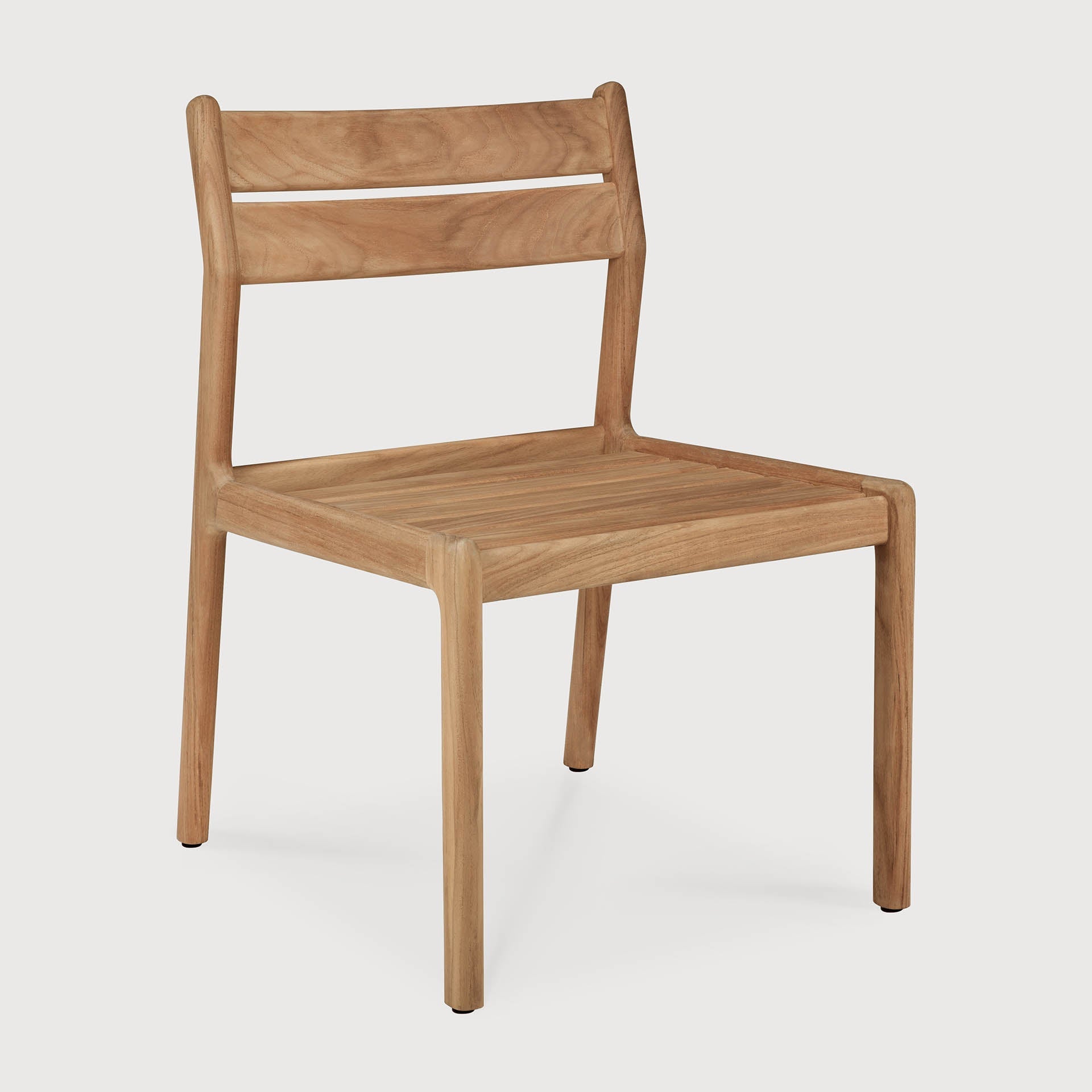 Jack outdoor dining chair frame - teak White Cliff Studio Outdoor Dining Chair