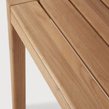 Jack outdoor dining table - teak - rectangular White Cliff Studio Outdoor Dining Table