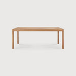 Jack outdoor dining table - teak - rectangular White Cliff Studio Outdoor Dining Table