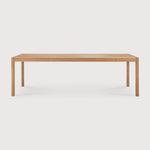 Jack outdoor dining table - teak - rectangular White Cliff Studio Outdoor Dining Table
