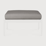 Jack outdoor footstool cushion - Mocha fabric White Cliff Studio Outdoor Ottoman