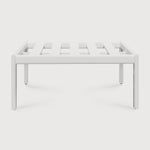 Jack outdoor footstool frame - aluminium - white White Cliff Studio Outdoor Ottoman