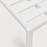 Jack outdoor footstool frame - aluminium - white White Cliff Studio Outdoor Ottoman