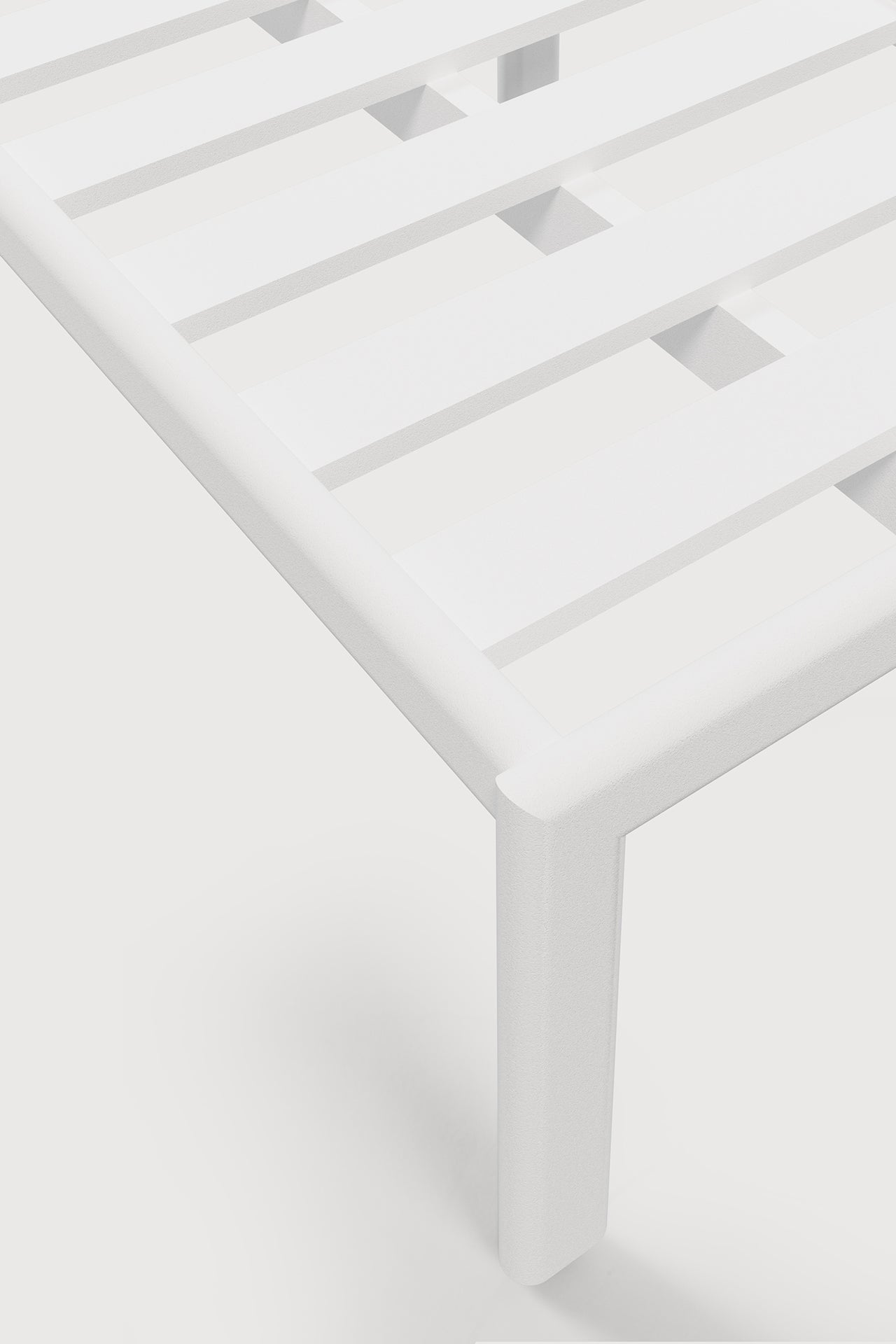 Jack Outdoor Footstool Frame White Cliff Studio Outdoor Ottomans