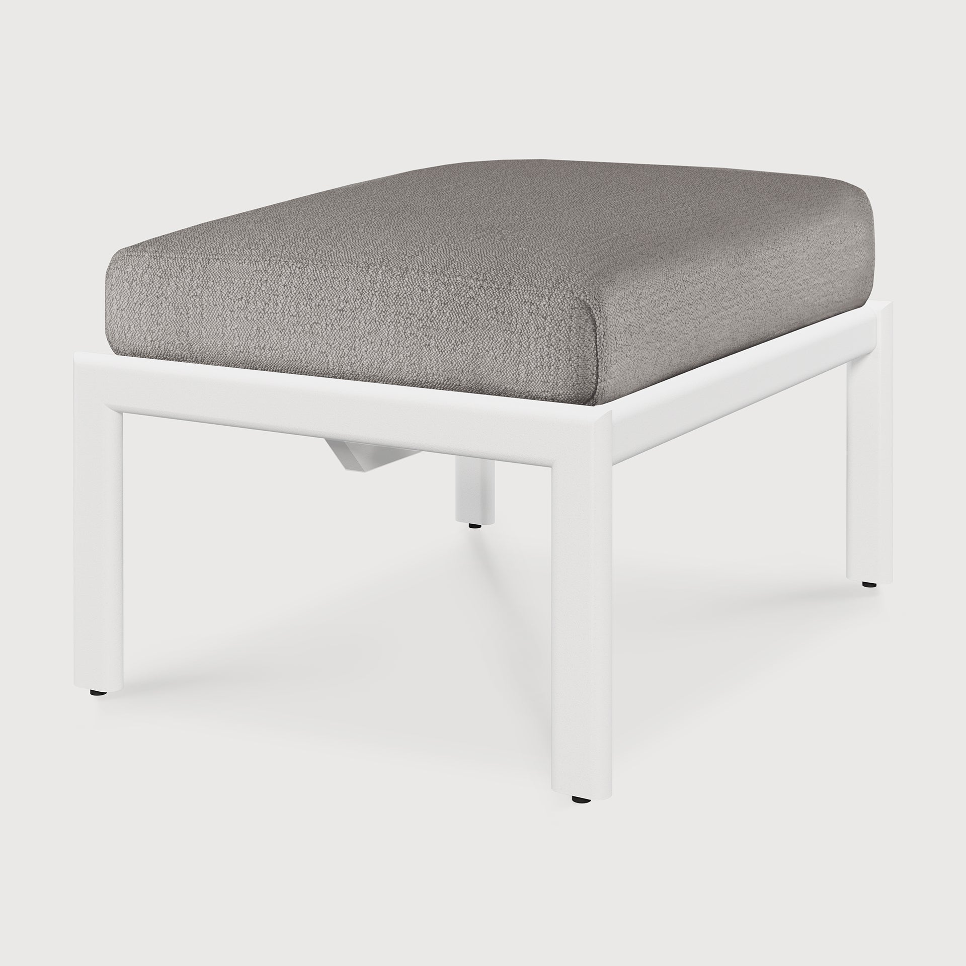 Jack Outdoor Footstool White Cliff Studio Outdoor Ottomans