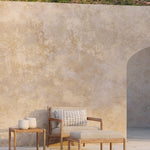 Jack Outdoor Footstool White Cliff Studio Outdoor Ottomans