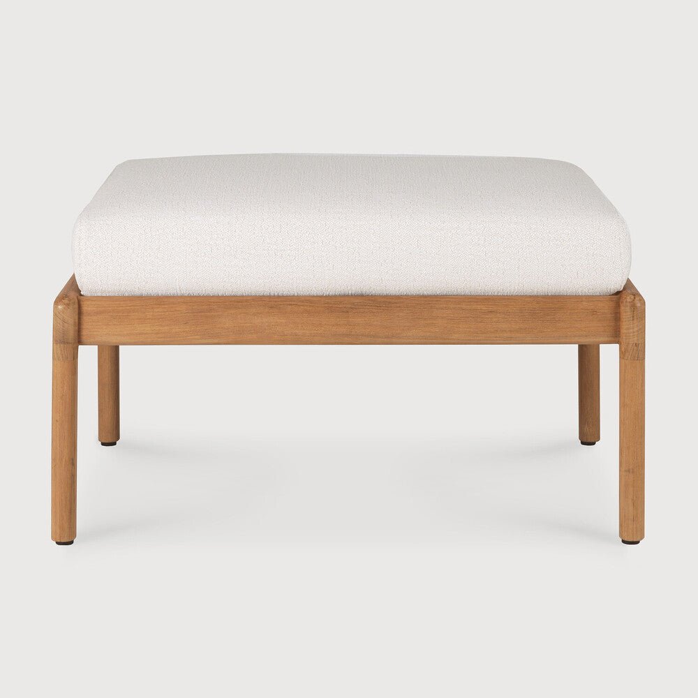 Jack Outdoor Footstool White Cliff Studio Outdoor Ottomans