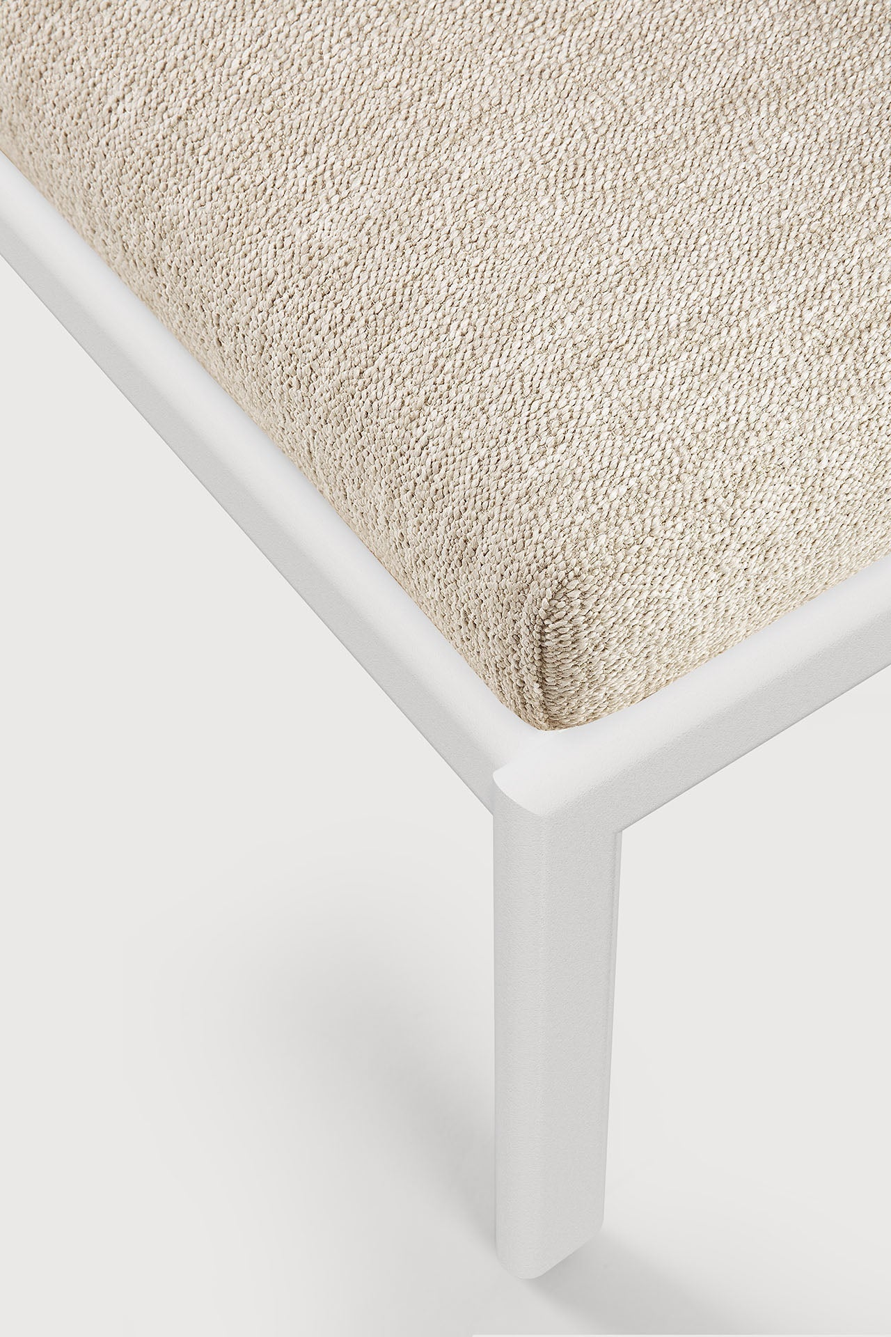 Jack Outdoor Footstool White Cliff Studio Outdoor Ottomans