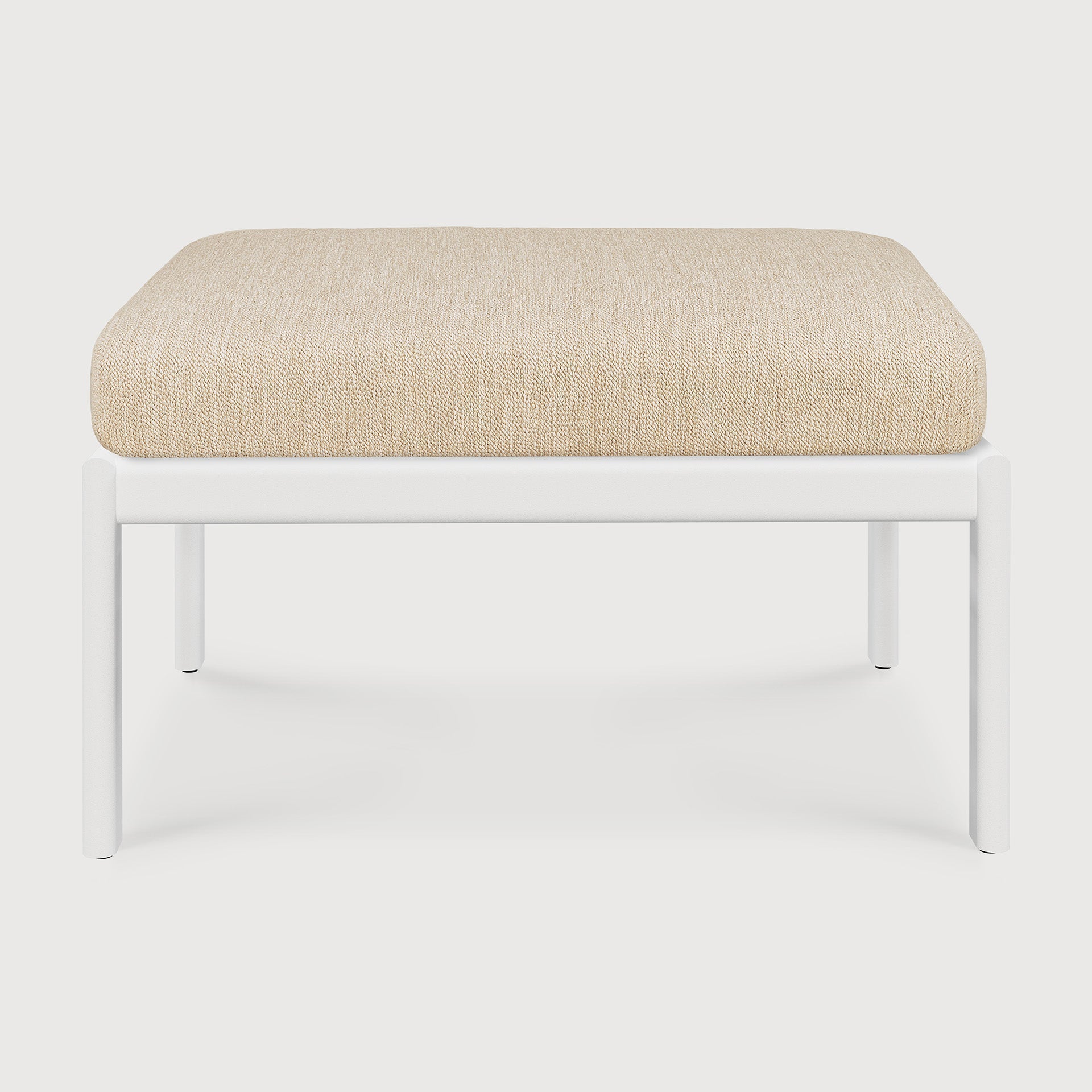 Jack Outdoor Footstool White Cliff Studio Outdoor Ottomans