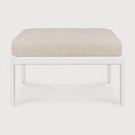 Jack Outdoor Footstool White Cliff Studio Outdoor Ottomans