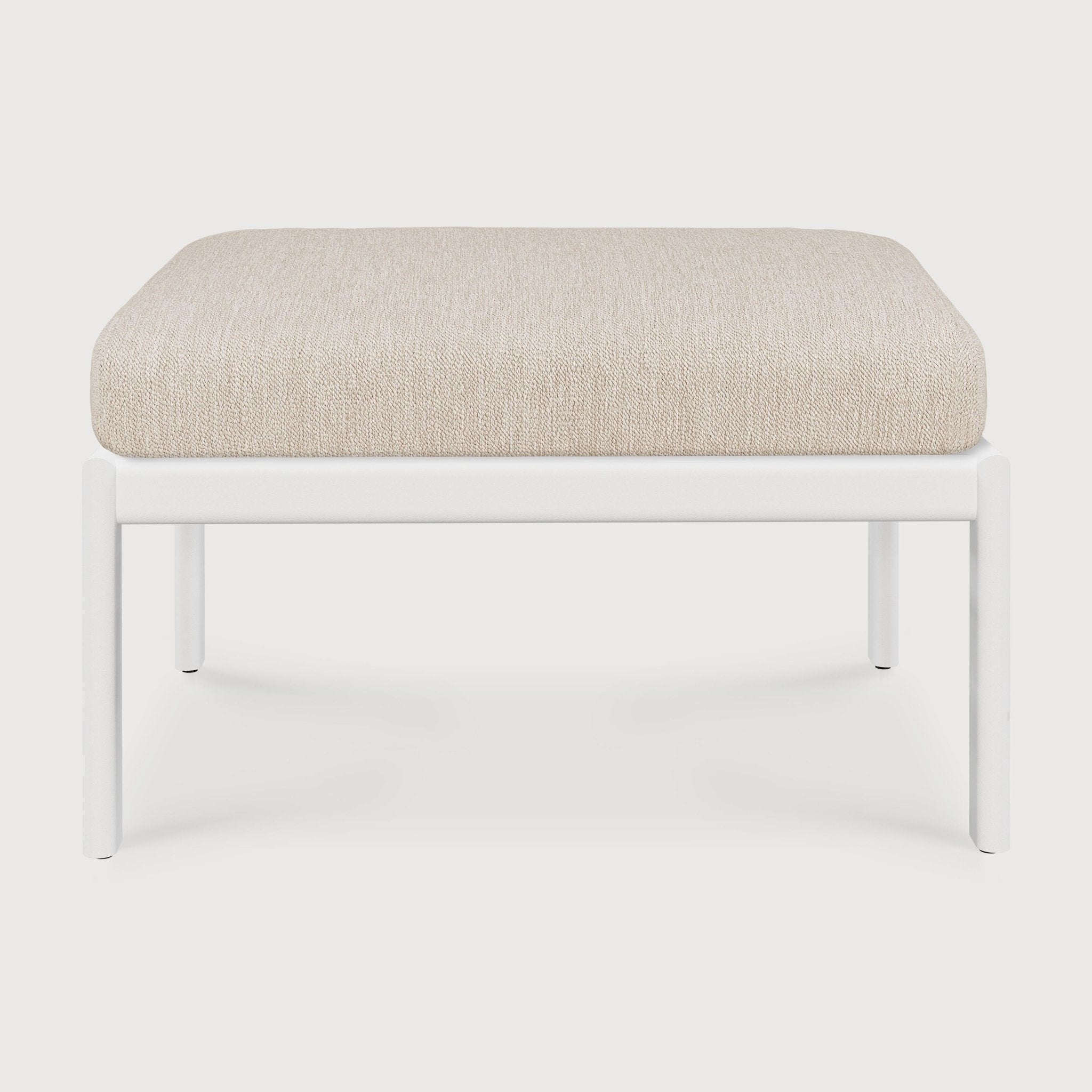 Jack Outdoor Footstool White Cliff Studio Outdoor Ottomans
