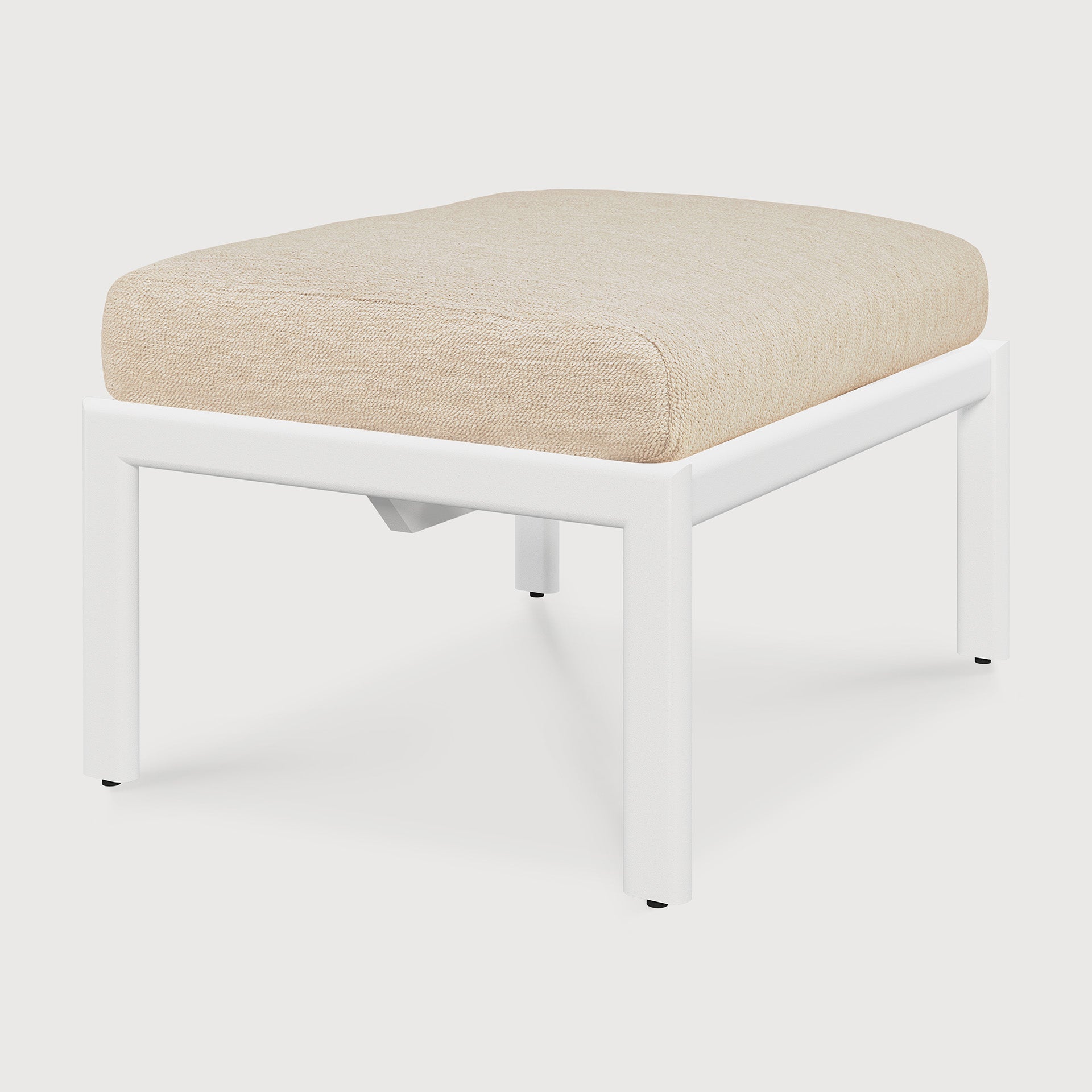 Jack Outdoor Footstool White Cliff Studio Outdoor Ottomans