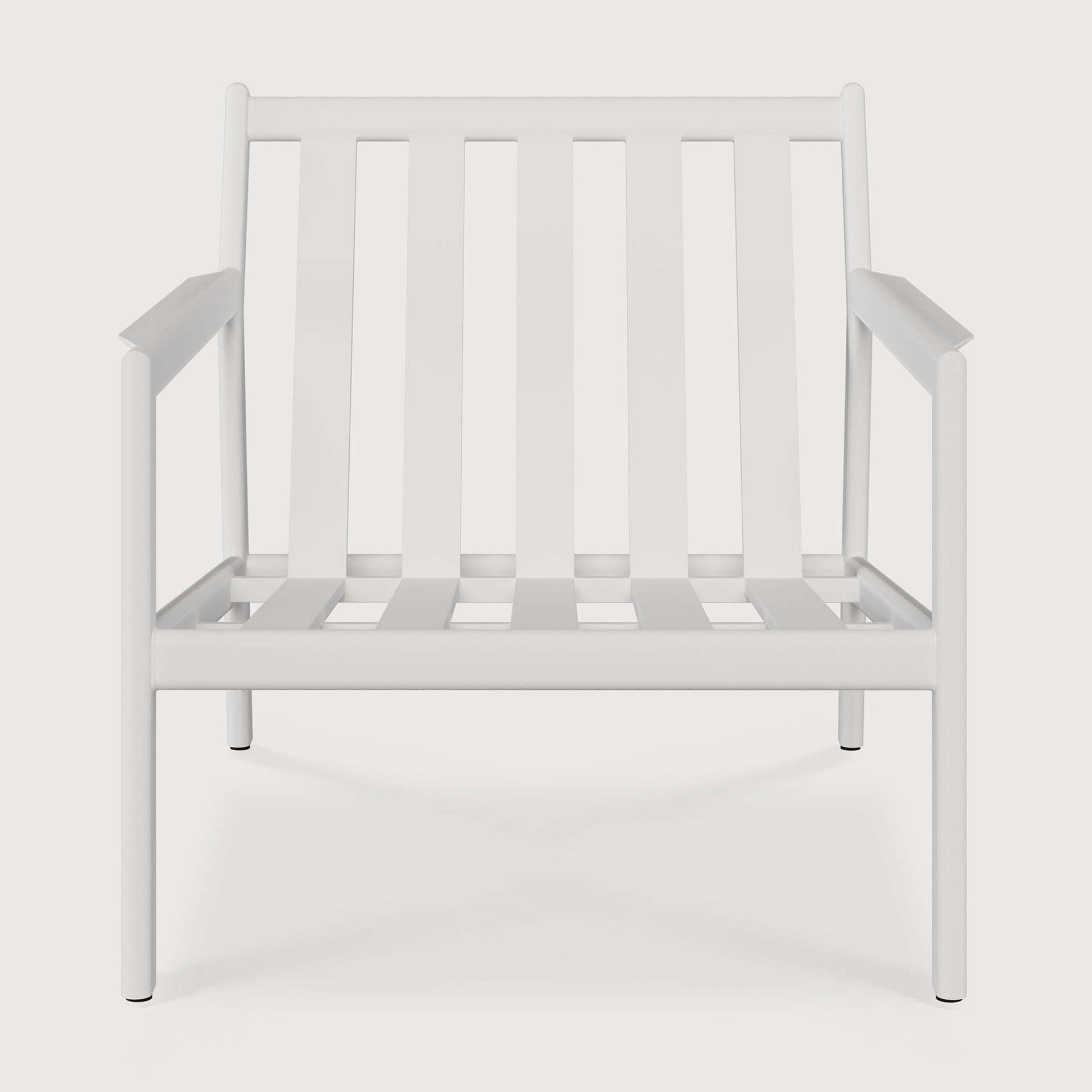 Jack outdoor lounge chair frame - aluminium - white White Cliff Studio Outdoor Lounge Chair