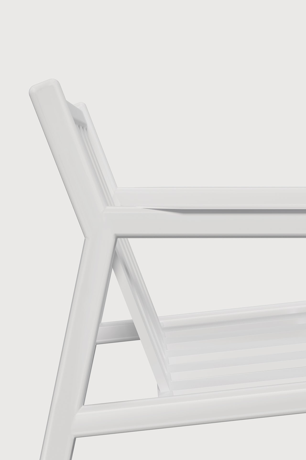Jack Outdoor Lounge Chair Frame White Cliff Studio Outdoor Lounge Chairs
