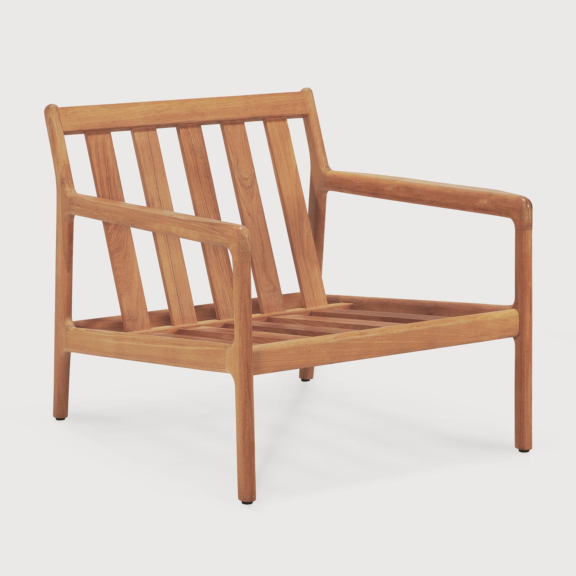 Jack outdoor lounge chair frame - teak White Cliff Studio Outdoor Lounge Chair