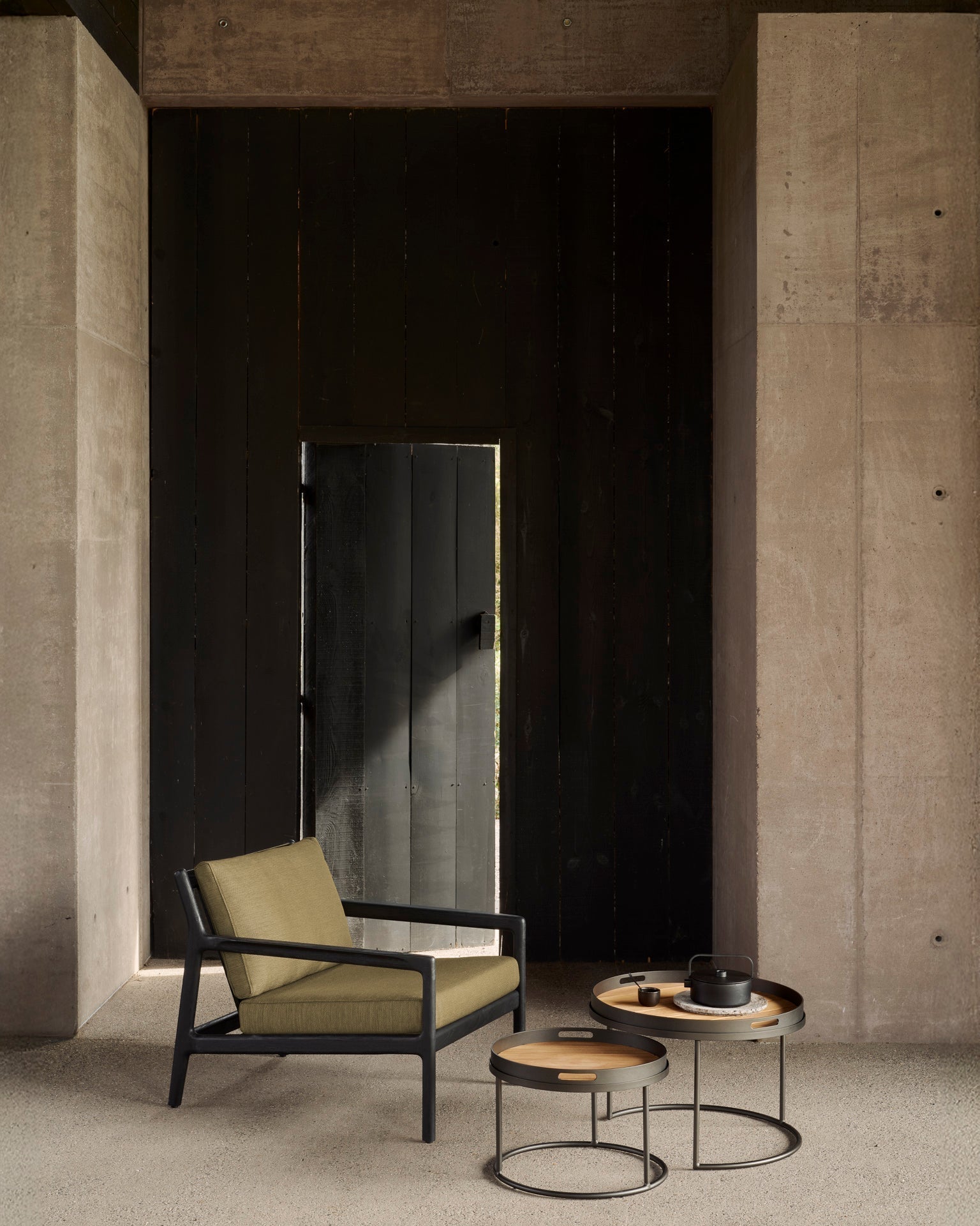 Jack Outdoor Lounge Chair White Cliff Studio Outdoor Lounge Chair