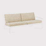 Jack outdoor sofa 2+ seater cushion set - Natural fabric White Cliff Studio Outdoor Sofa