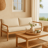 Jack Outdoor Sofa, 2 - Seater White Cliff Studio Outdoor Sofa