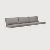 Jack outdoor sofa 3+ seater cushion set - Mocha fabric White Cliff Studio Outdoor Sofa